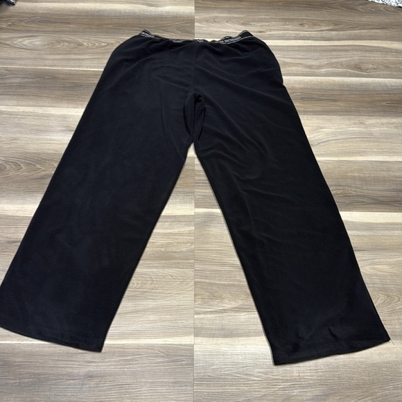 🏁 Joe Boxer Black fleece Sweatpants Comfortable Athletic Wear size large - Picture 6 of 6